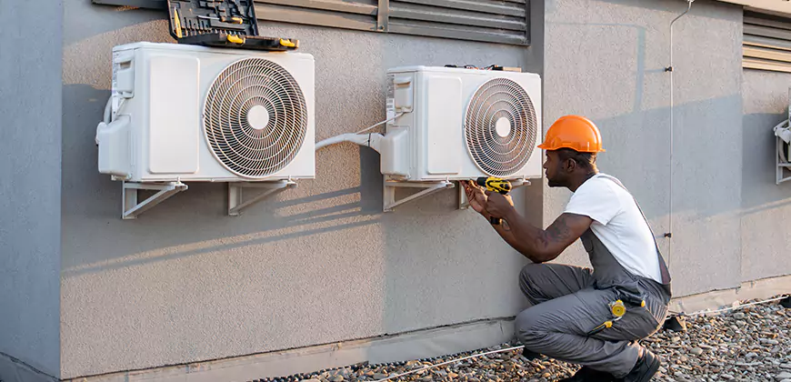 Central AC Outdoor Unit Cleaning in Granada Hills